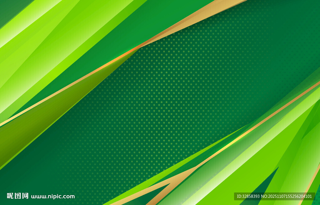 綠色動(dòng)感線條抽象背景圖