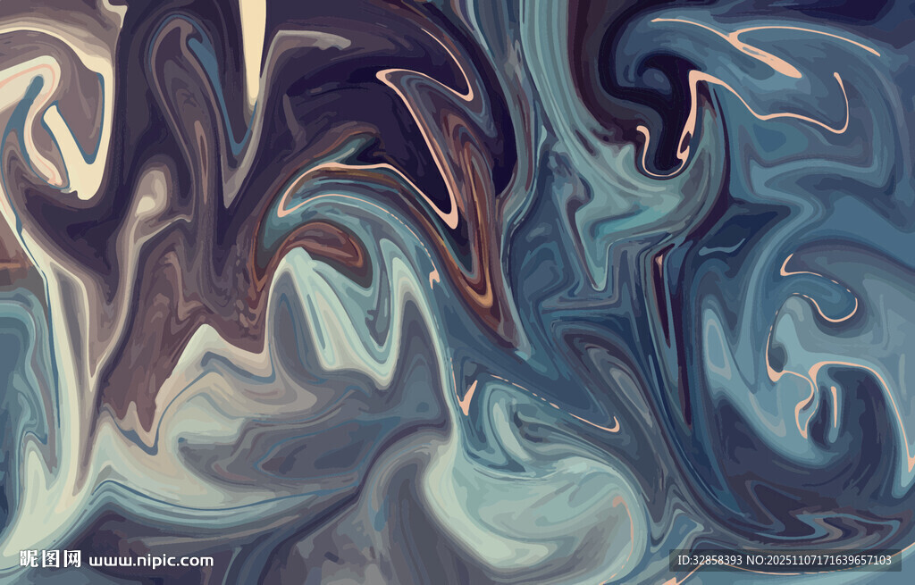 抽象流體藝術圖案