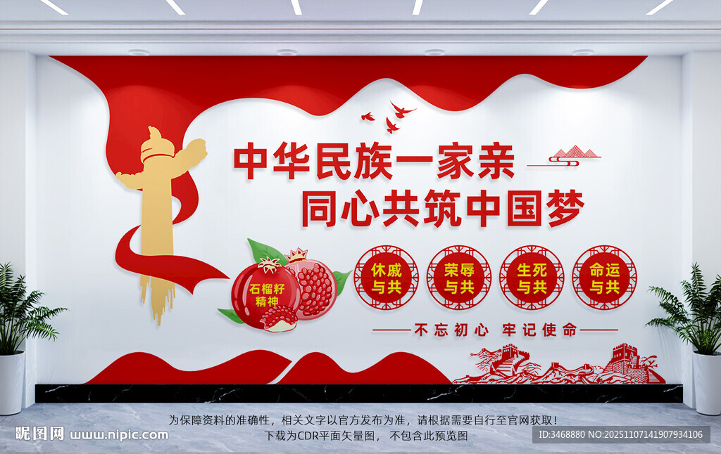 民族團結(jié)文化墻