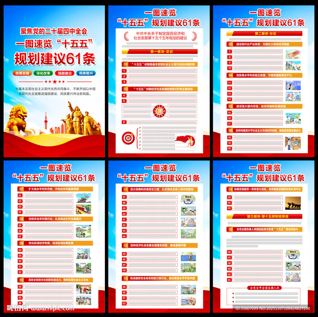 十五五規(guī)劃建議61條