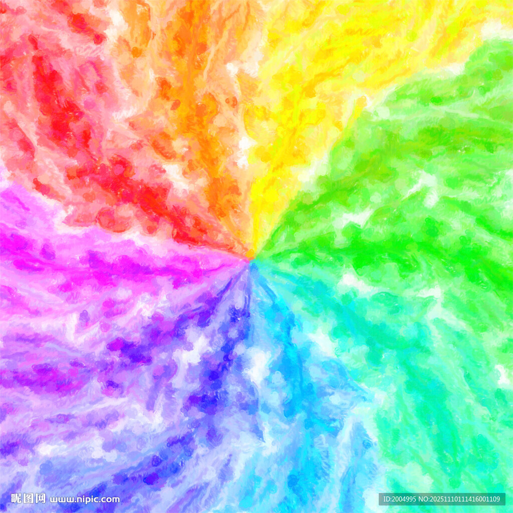 絢麗多彩水彩圖案