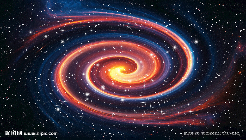 絢麗旋渦星空吊頂