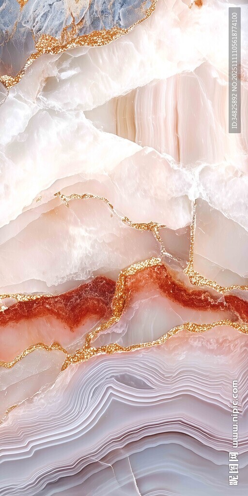 大理石多彩紋理瑪瑙石特寫