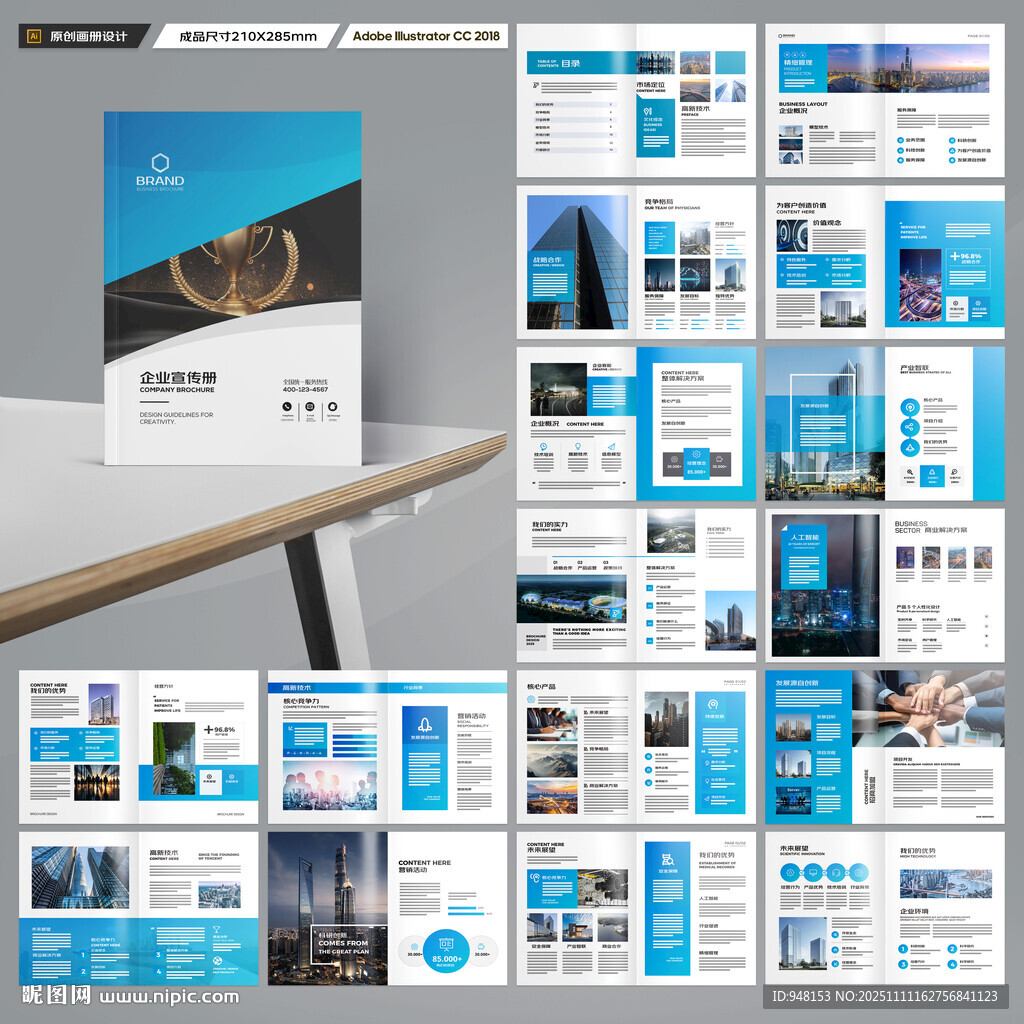 商業(yè)畫(huà)冊(cè)