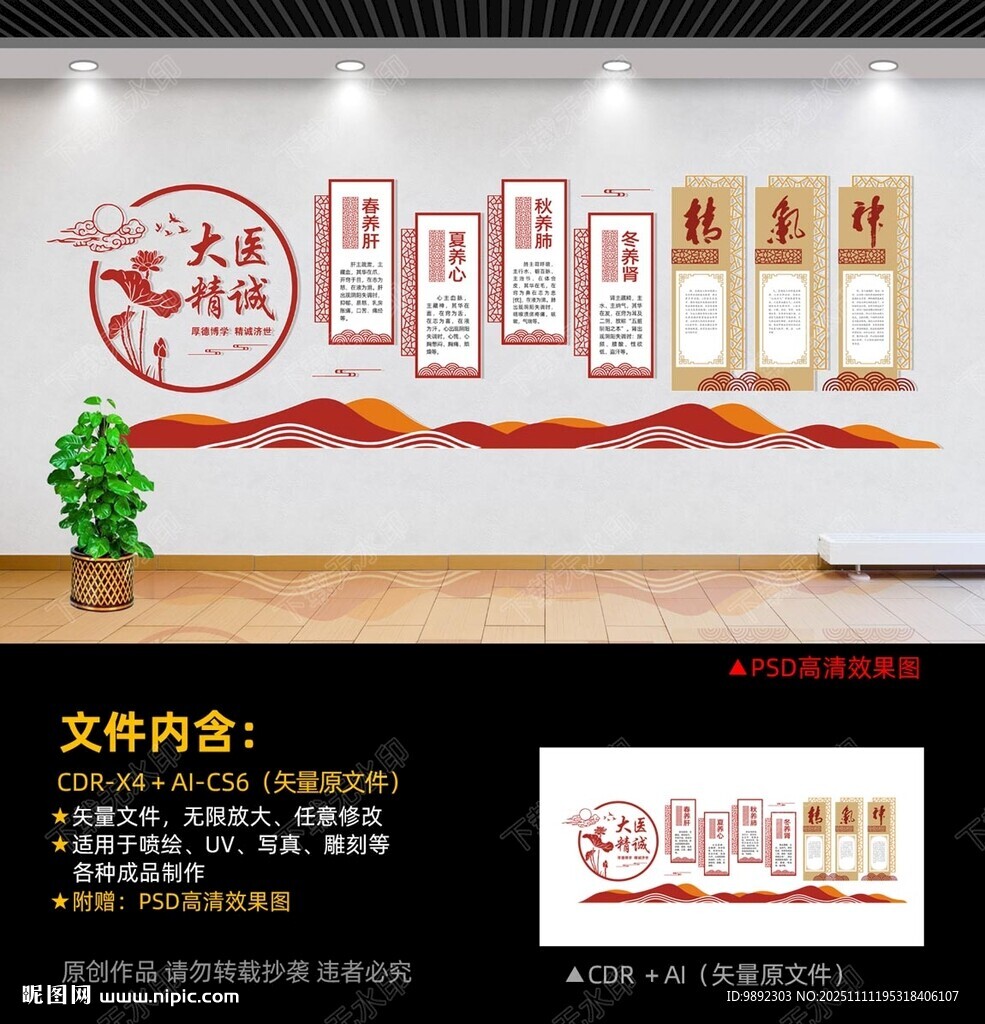 中醫(yī)文化墻