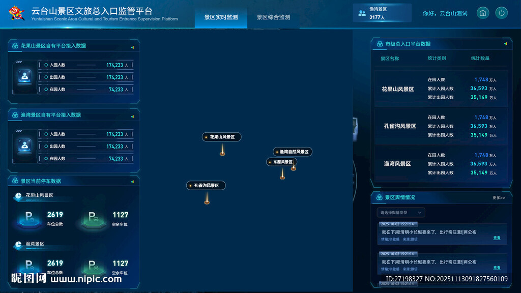 科技感數(shù)據(jù)可視化界面