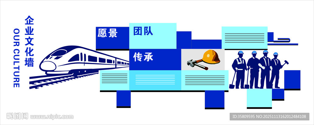 高鐵助力多元出行場(chǎng)景文化墻