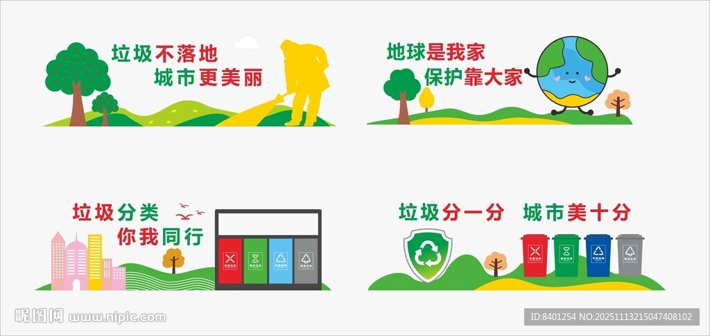 環(huán)保行動助力綠色未來 垃圾分類