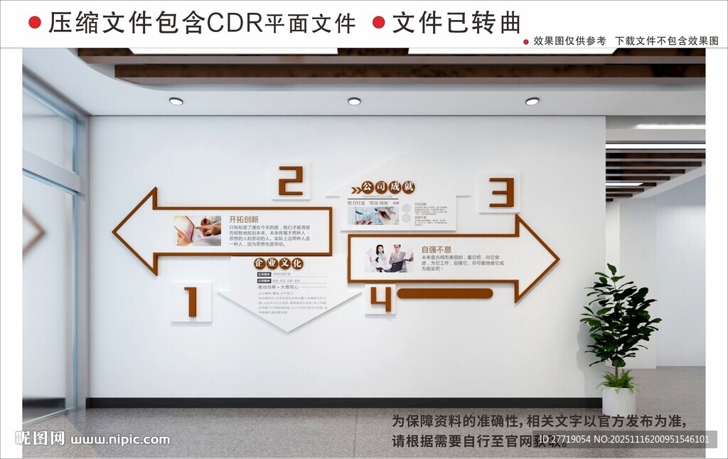現代企業(yè)文化墻