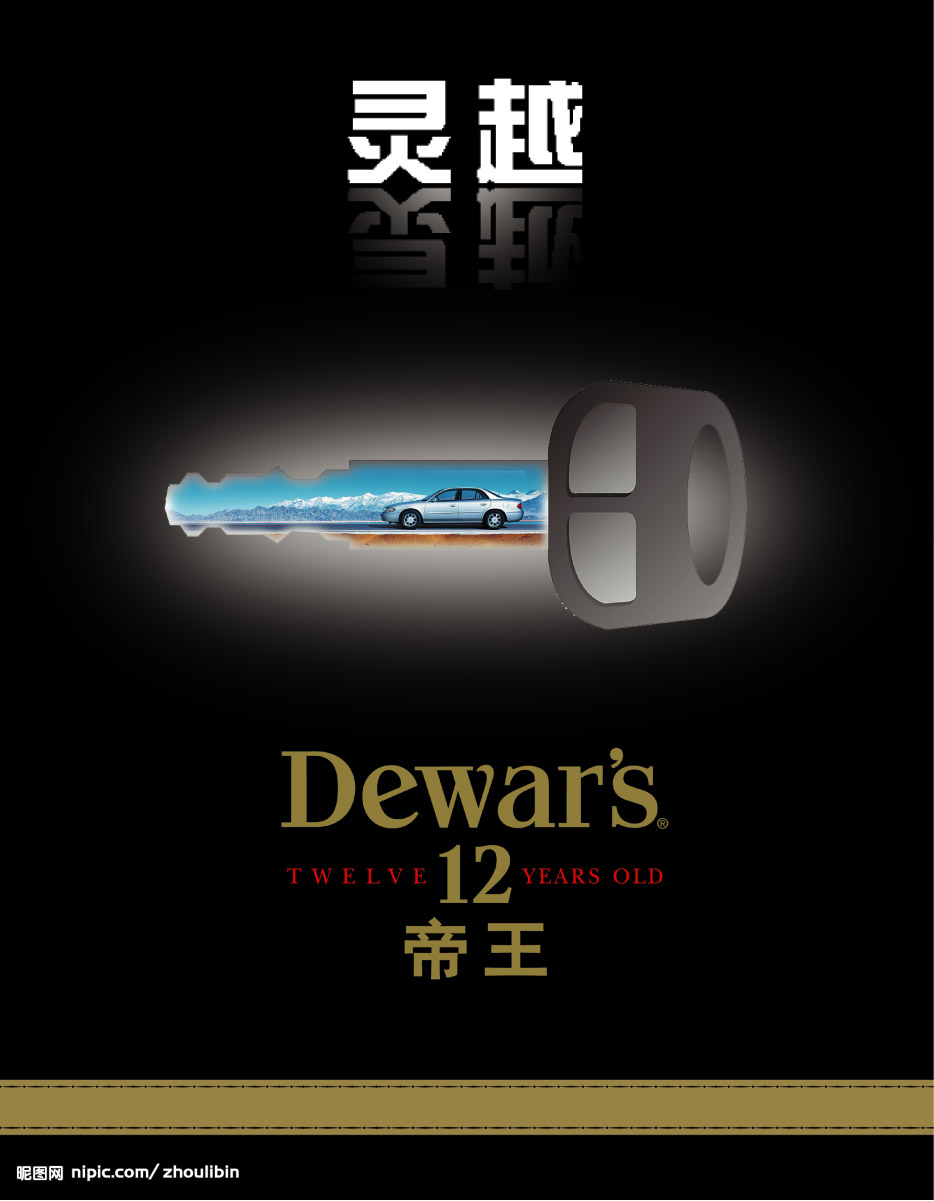 钥匙汽车广告