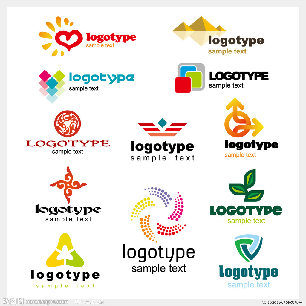 logo设计元素设计图__网页小图标_标志图标_设计图库_昵图网nipic.com
