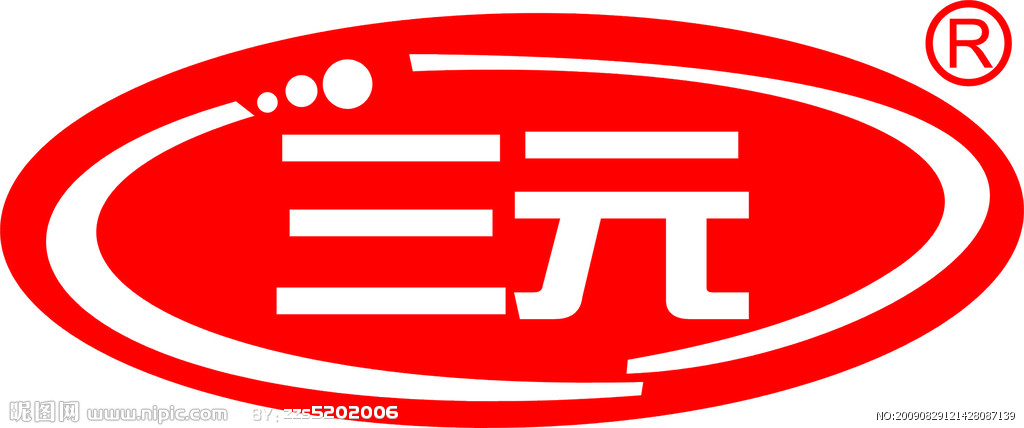 三元牛奶标志设计图__企业LOGO标志_标志图标_设计图库_昵图网nipic.com