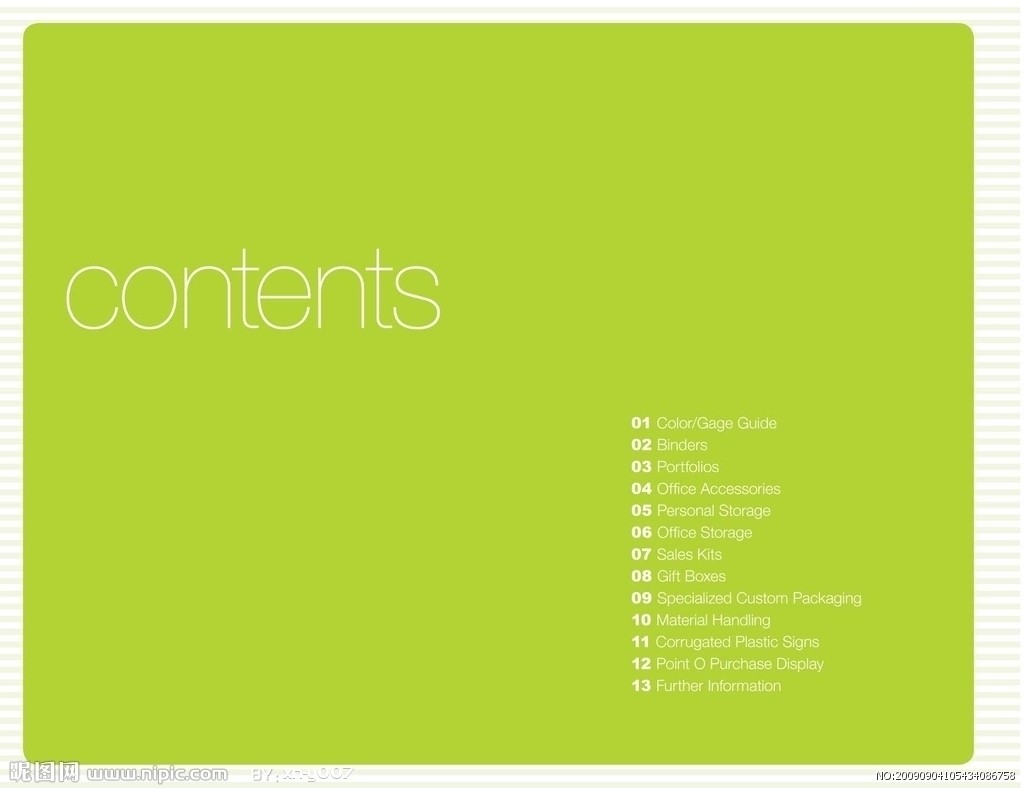 contents目录页设计图__画册设计_广告设计_设计图库_昵图网nipic.com