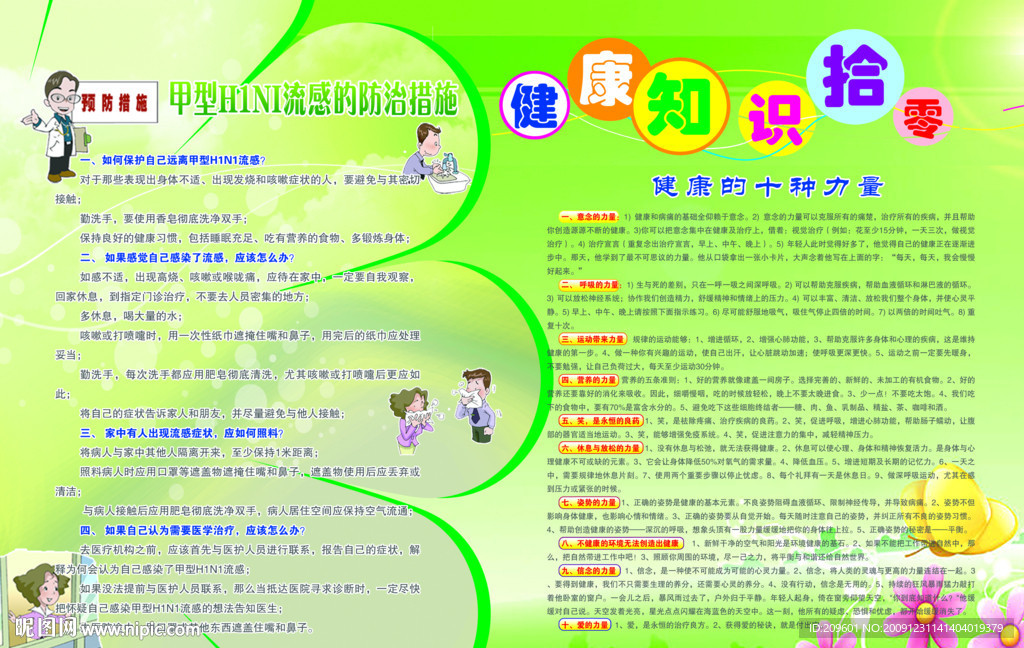 健康宣传栏