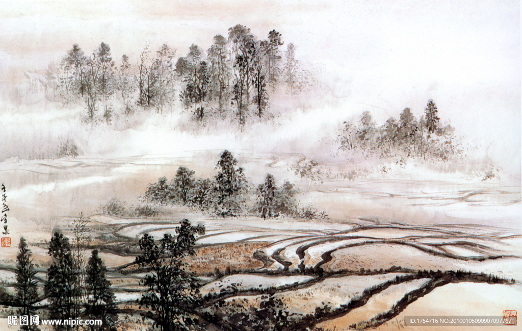 李泉山水画21