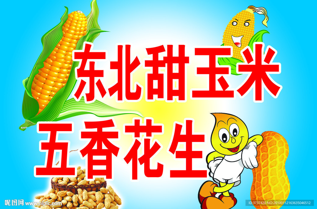玉米 花生