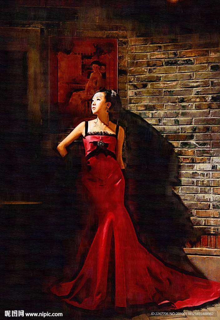 艺术美女