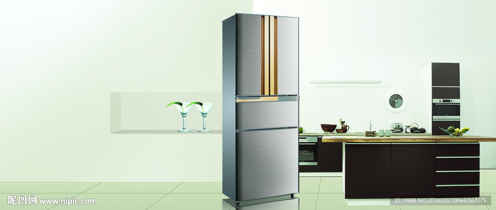 电器 冰箱 制冷 厨房 效果图