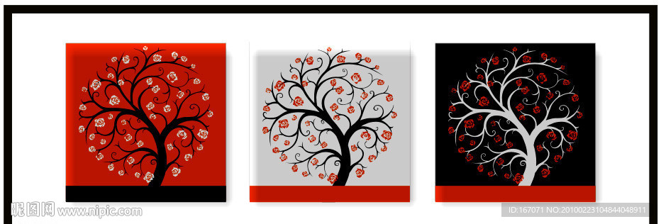 装饰画 发财树2