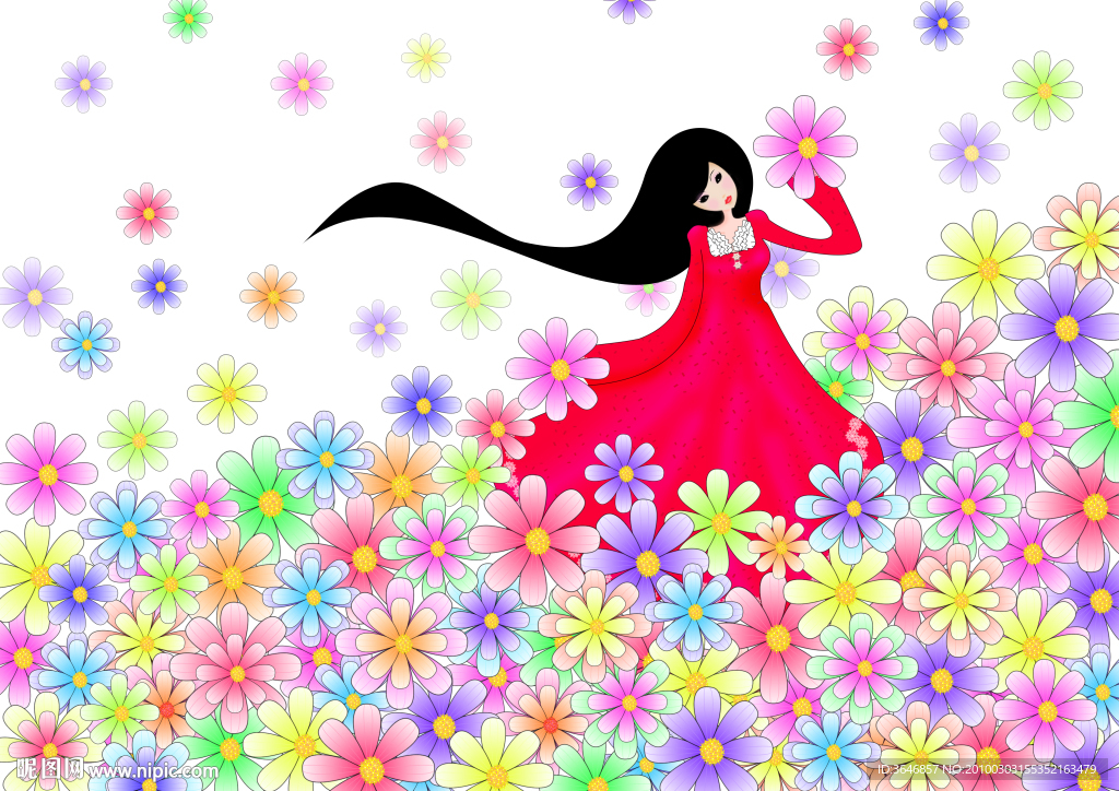 花花女孩