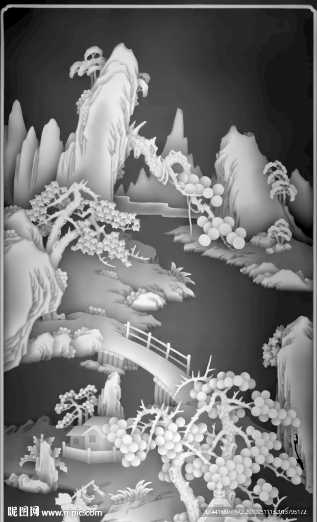 浮雕灰度图