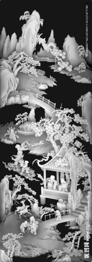 浮雕灰度图