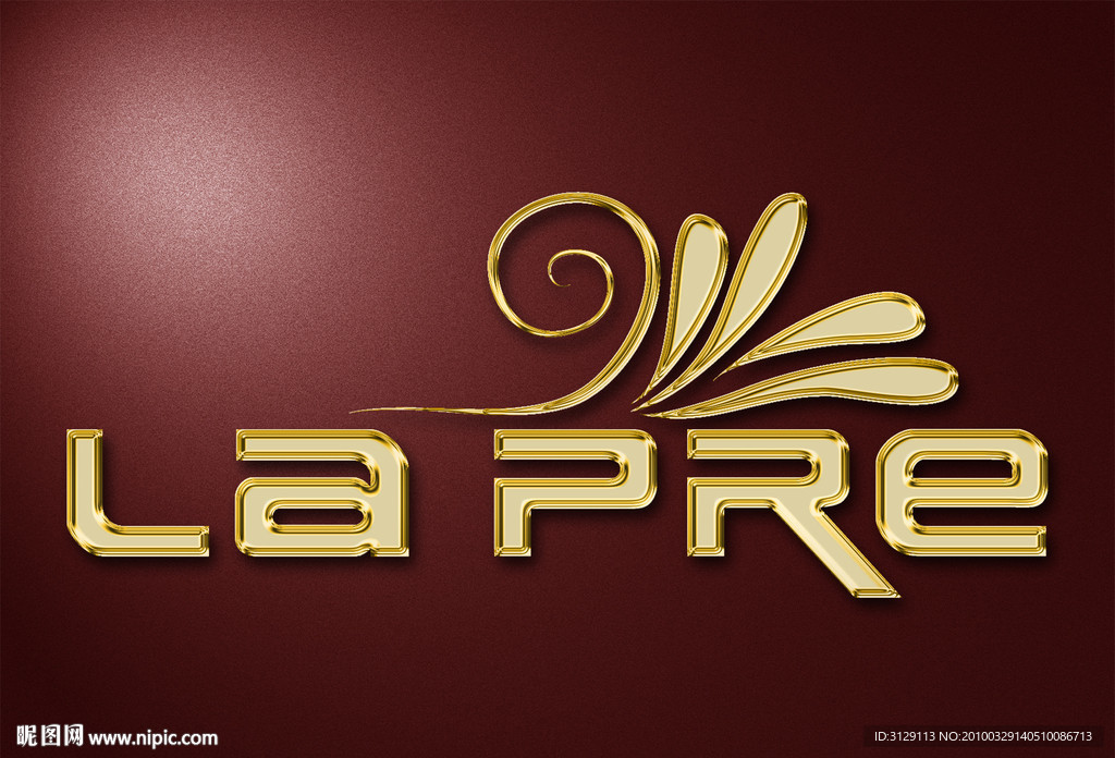 金色系列logo设计