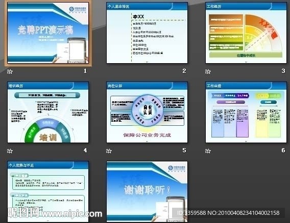 中国移动竞聘ppt（大众版）
