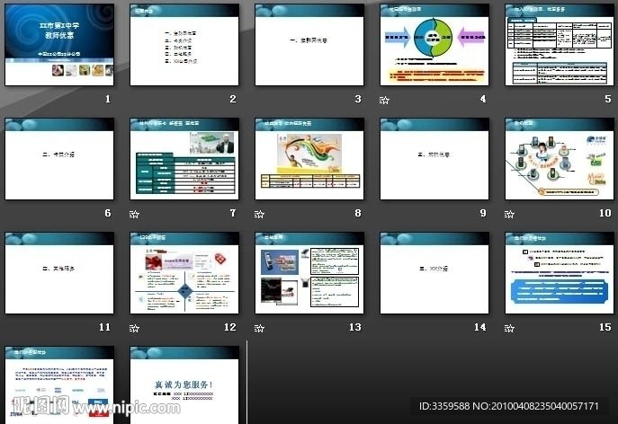 中国移动ppt XX市第X中学优惠方案介绍（教师版）