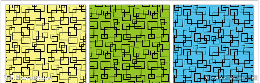 矢量无框画（几何纹）