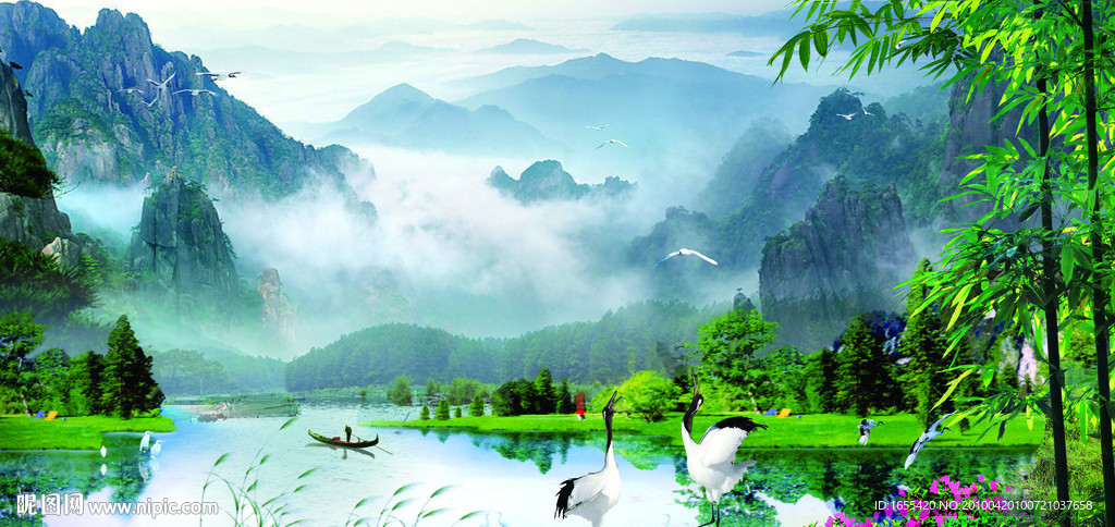 山水风景 自然风景