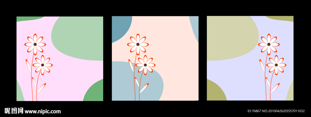 花朵装饰画