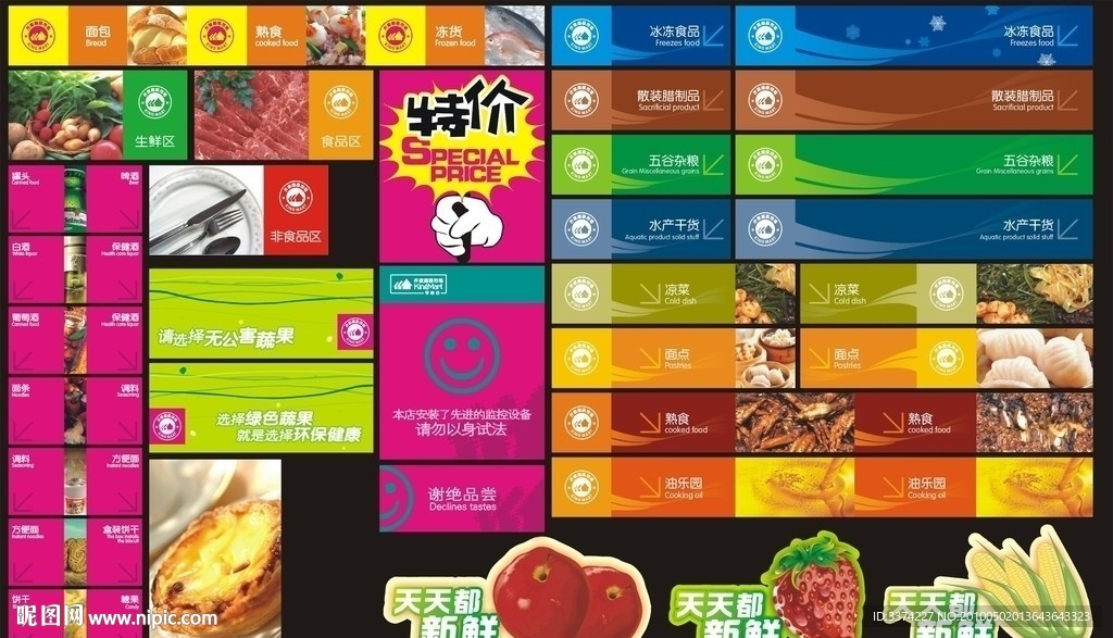卖场识别设计
