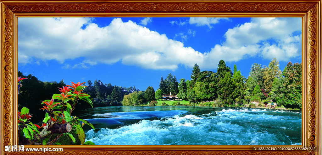 自然风景 山水风景 挂画