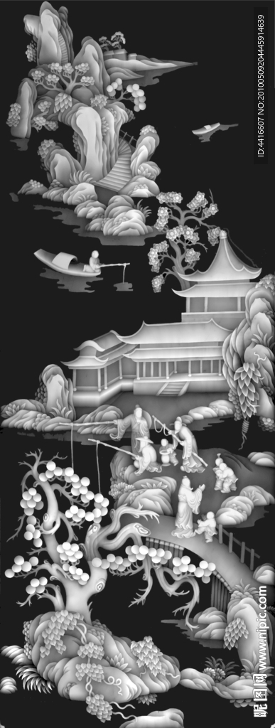 浮雕灰度图