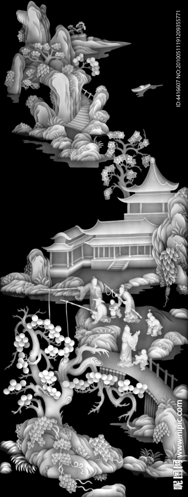 浮雕灰度图