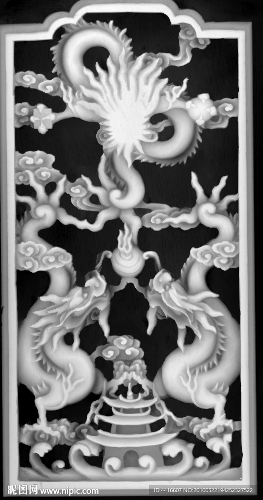 浮雕灰度图