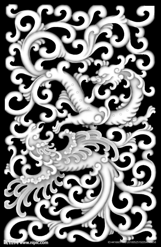 浮雕灰度图