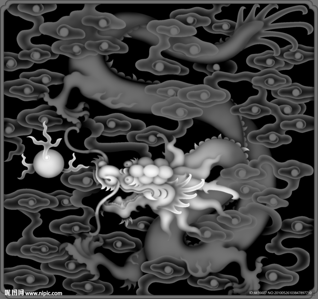 浮雕灰度图