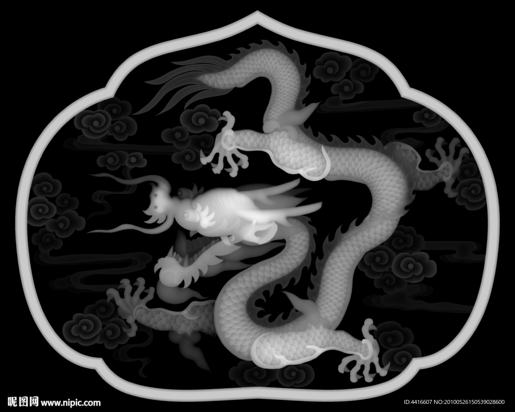 浮雕灰度图