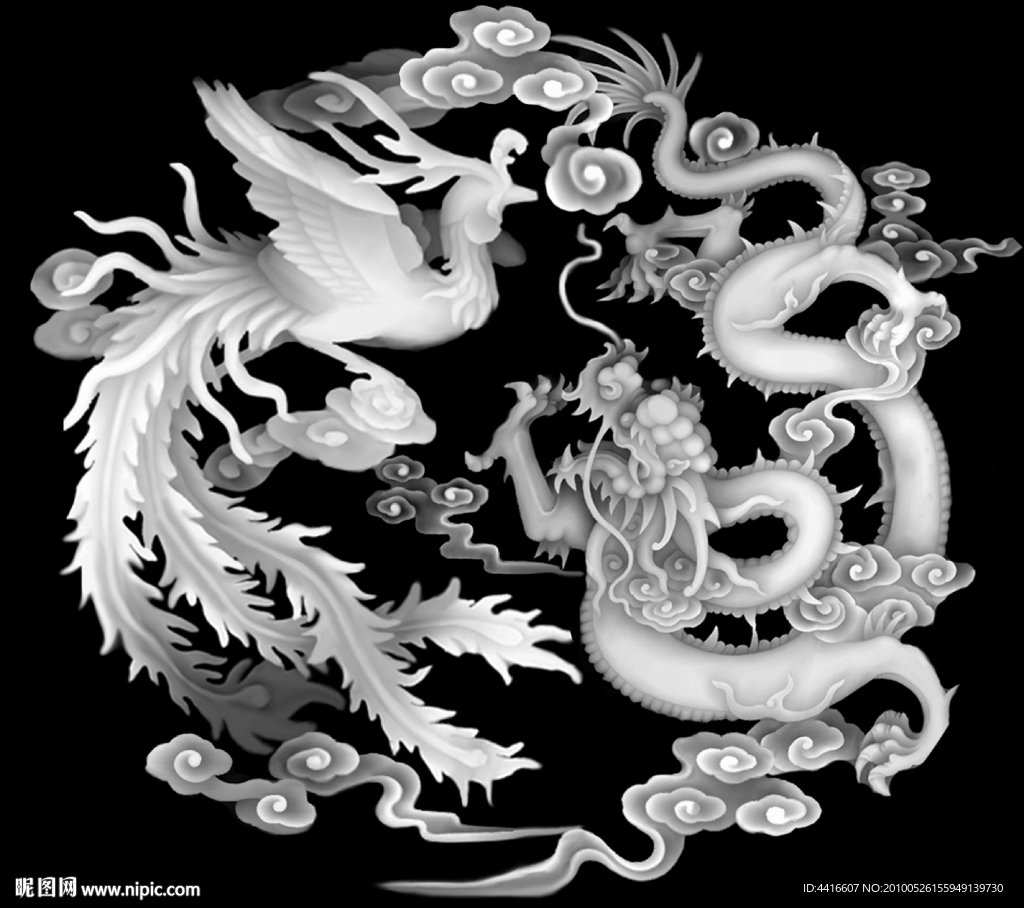 浮雕灰度图