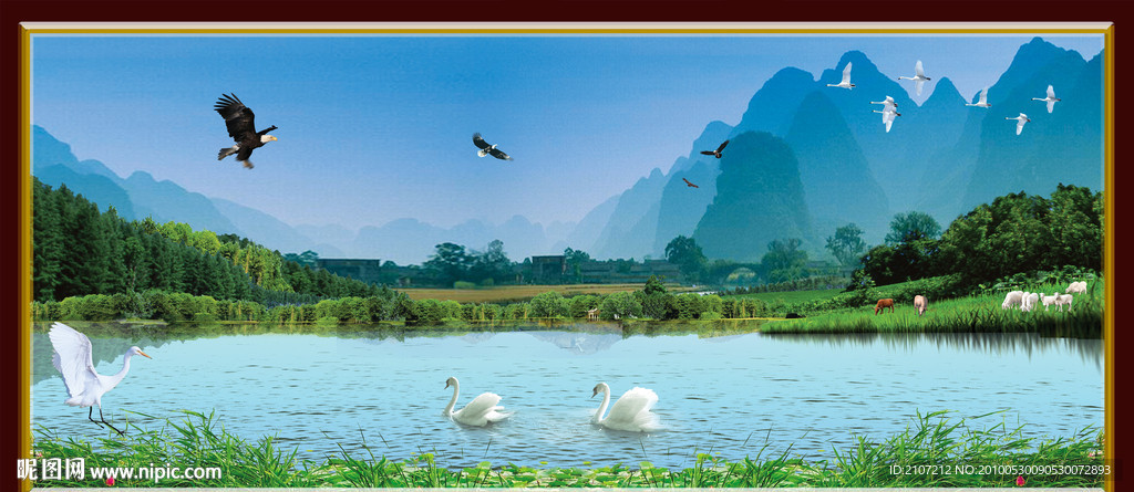 山水风景 自然风景