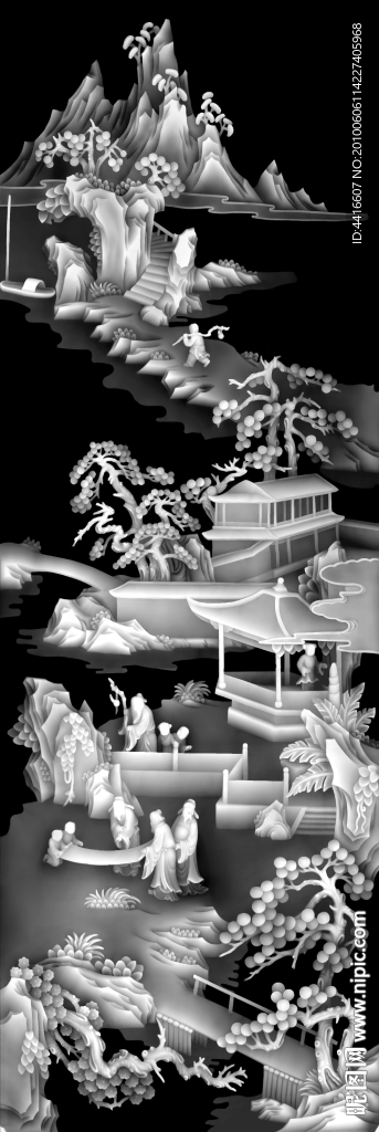 浮雕灰度图
