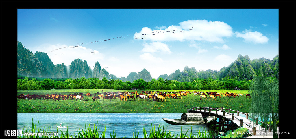 山水风景