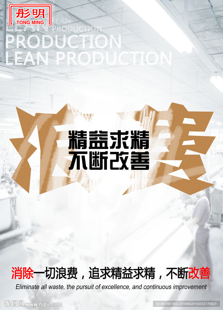 企业宣传 精益生产