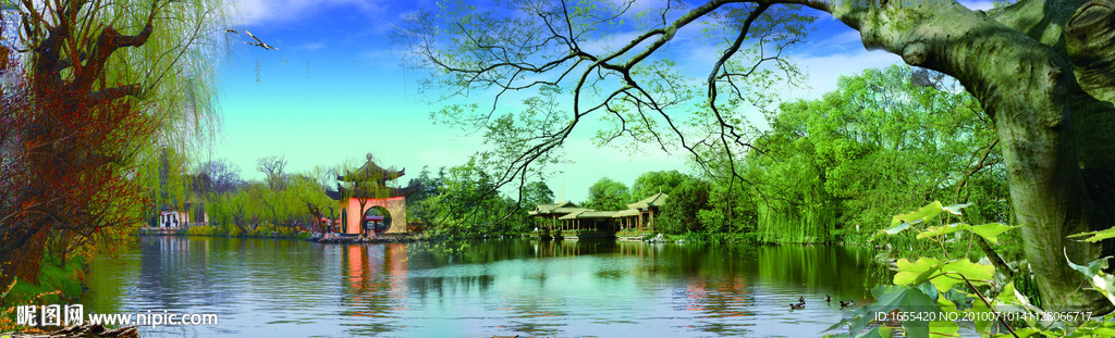山水风景 自然风景 挂画 中堂画