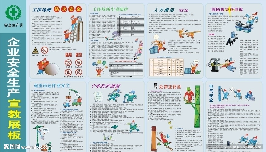 安全生产月展板