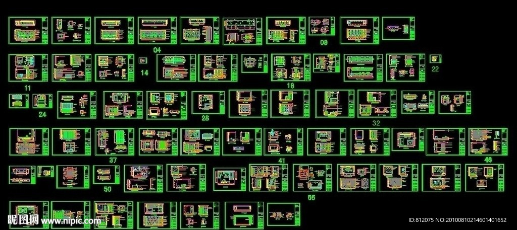 某知名品牌洁具专卖店施工图