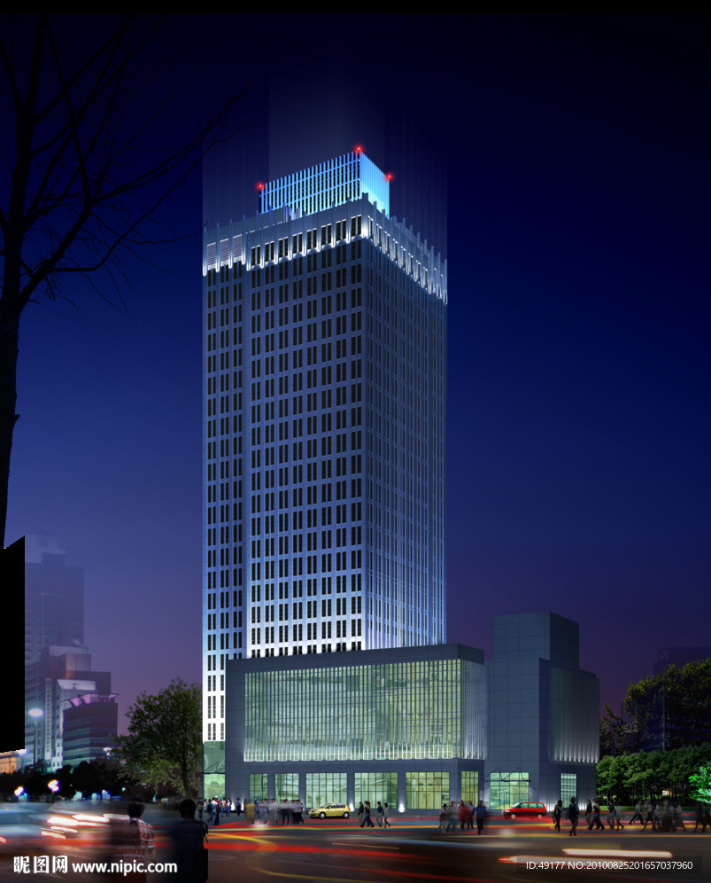 科瑞 国际中心亮化设计