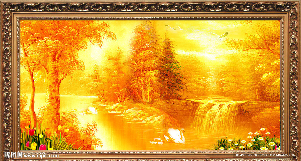 最新款 油画风景